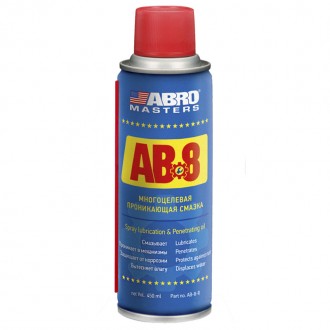 ABRO MASTERS Смазка - спрей универсальная проникающая 450 мл AB-8-R (12)
