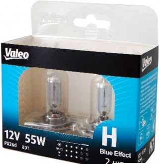 Лампа 12B H4 60/55Вт Blue Effect (Eurobox,2шт)