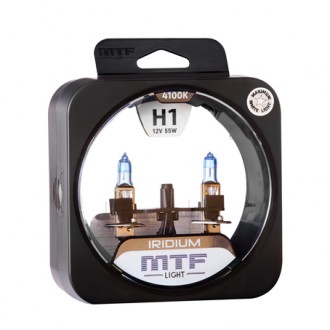 Лампа MTF IRIDIUM 12В Н1 55Вт 4100К (кт)