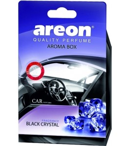 Ароматизатор Areon под сиденье AROMA BOX Черный лед (6)